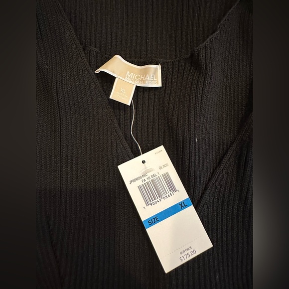 Michael Kors NWT Elegant Black Sleeveless Dress - Picture 5 of 5